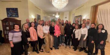 Посол обговорив діяльність громади з представниками Асоціація українських організацій в Естонії