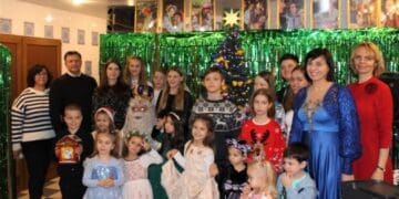 В Українському домі в Казахстані відбулося новорічне свято