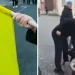 Збили з ніг: у Чехії на мітингу популістів напали на хлопця з прапором України