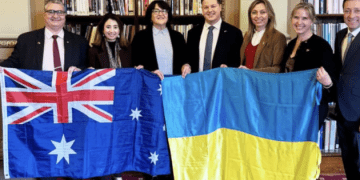 Українська делегація зустрілася з групою друзів України в парламенті Вікторії
