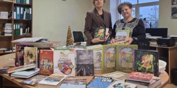 Бібліотеці в Латвії передали 115 книг українською мовою