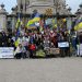 Коляда в Лісабоні: українська громада Португалії провела ходу на підтримку полонених і ЗСУ